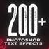 200+ Photoshop Text Effects Bundle for mac